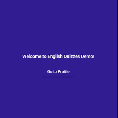 English Quizzes Demo