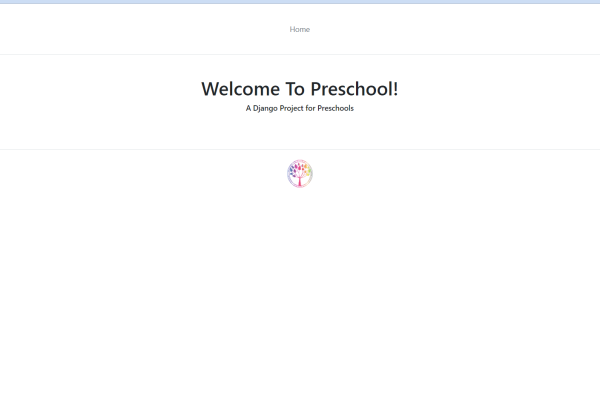 Django Preschool Web Application